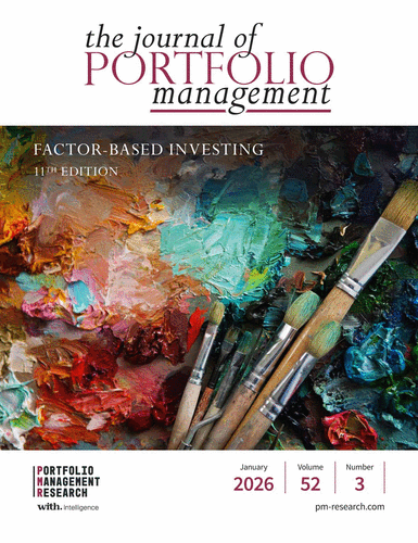 Cover: The Journal of Portfolio Management